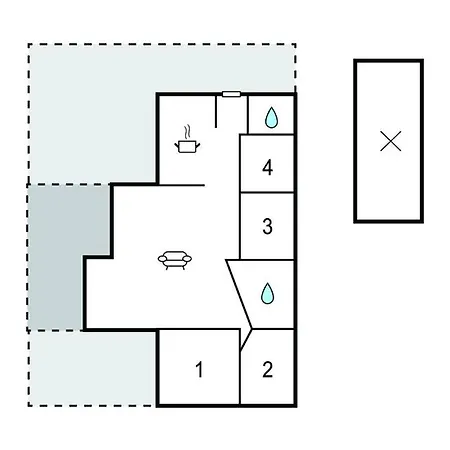 Prázdninový dům 4 Bedroom Awesome In
